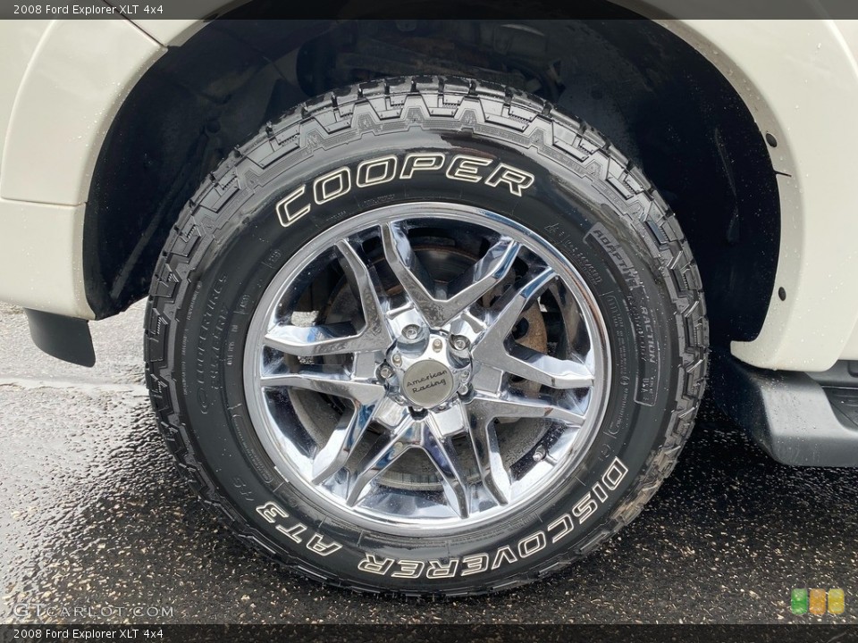 2008 Ford Explorer XLT 4x4 Wheel and Tire Photo #141387748