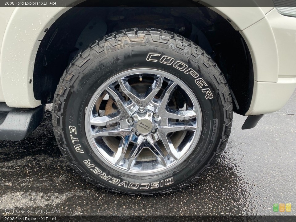 2008 Ford Explorer XLT 4x4 Wheel and Tire Photo #141387772