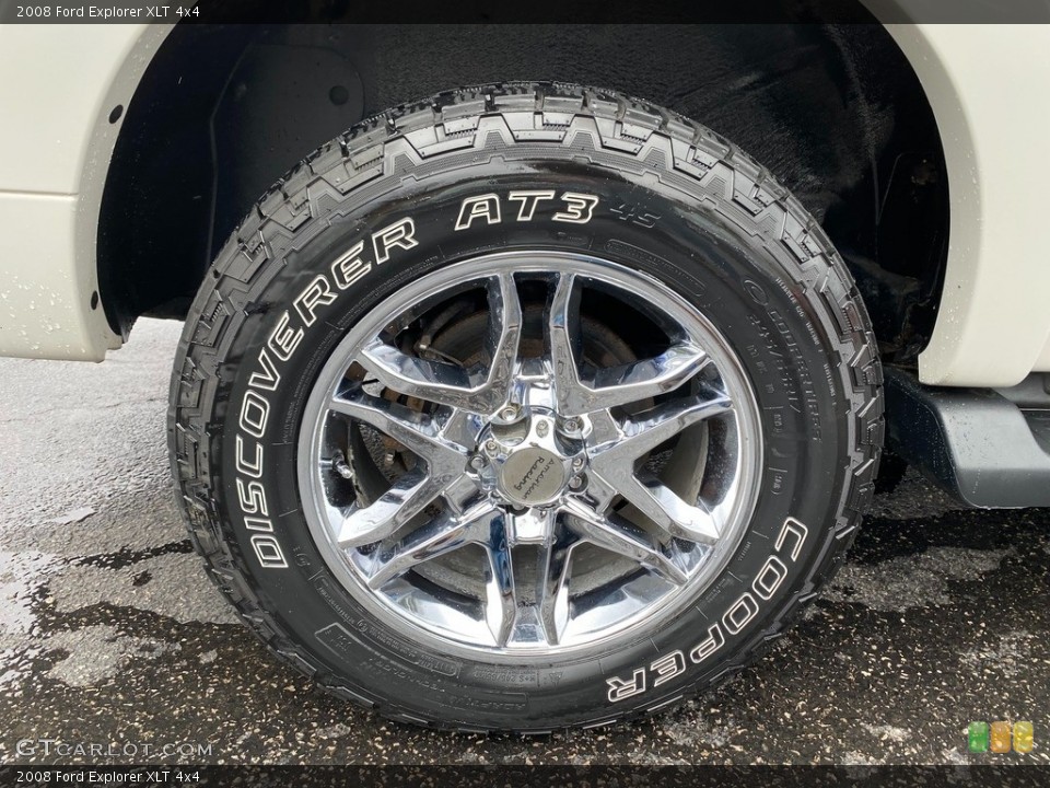 2008 Ford Explorer XLT 4x4 Wheel and Tire Photo #141387796