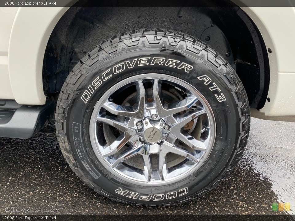 2008 Ford Explorer XLT 4x4 Wheel and Tire Photo #141387817