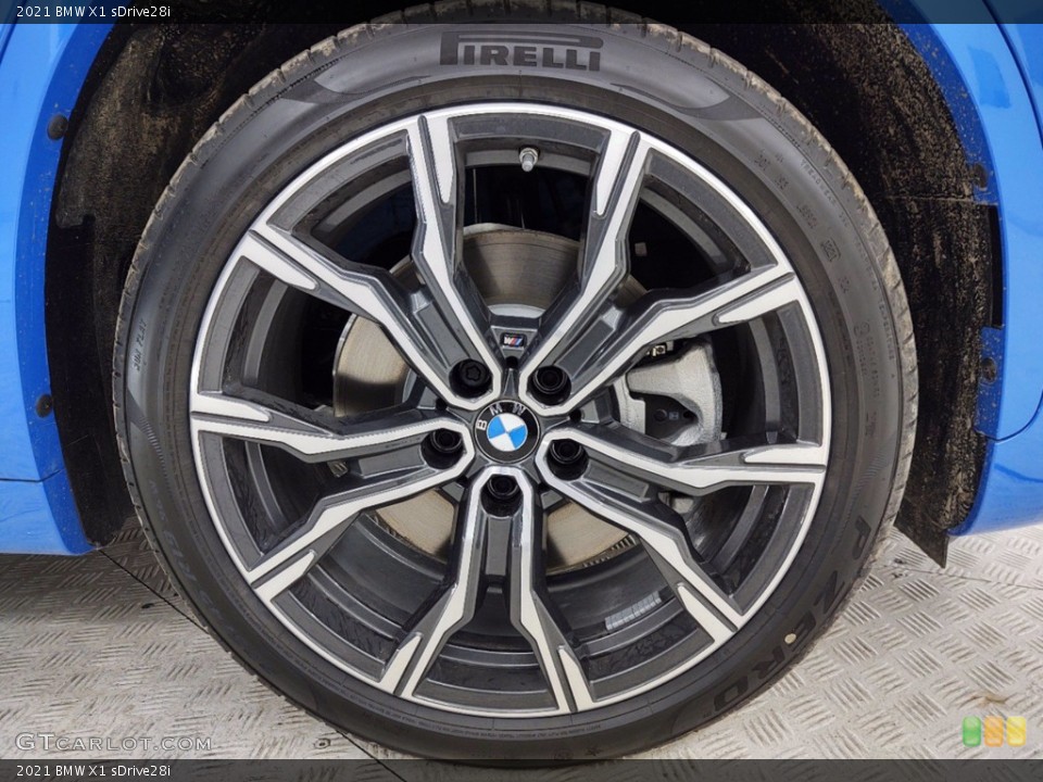 2021 BMW X1 sDrive28i Wheel and Tire Photo #141395685