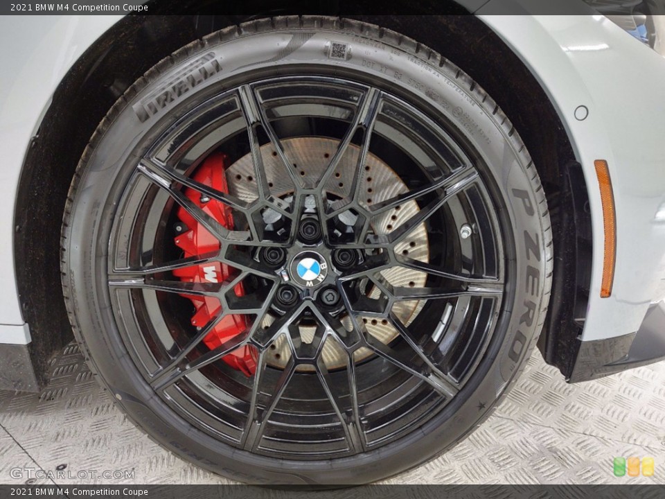 2021 BMW M4 Competition Coupe Wheel and Tire Photo #141404424