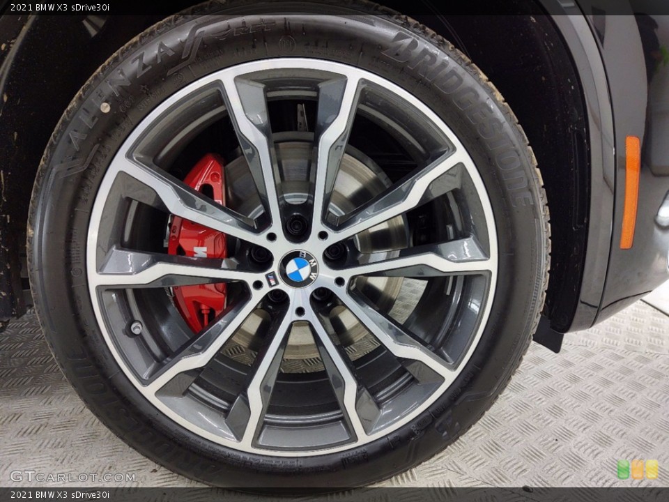 2021 BMW X3 sDrive30i Wheel and Tire Photo #141405099