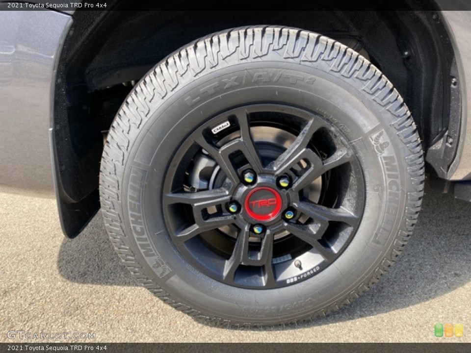 2021 Toyota Sequoia TRD Pro 4x4 Wheel and Tire Photo #141407663