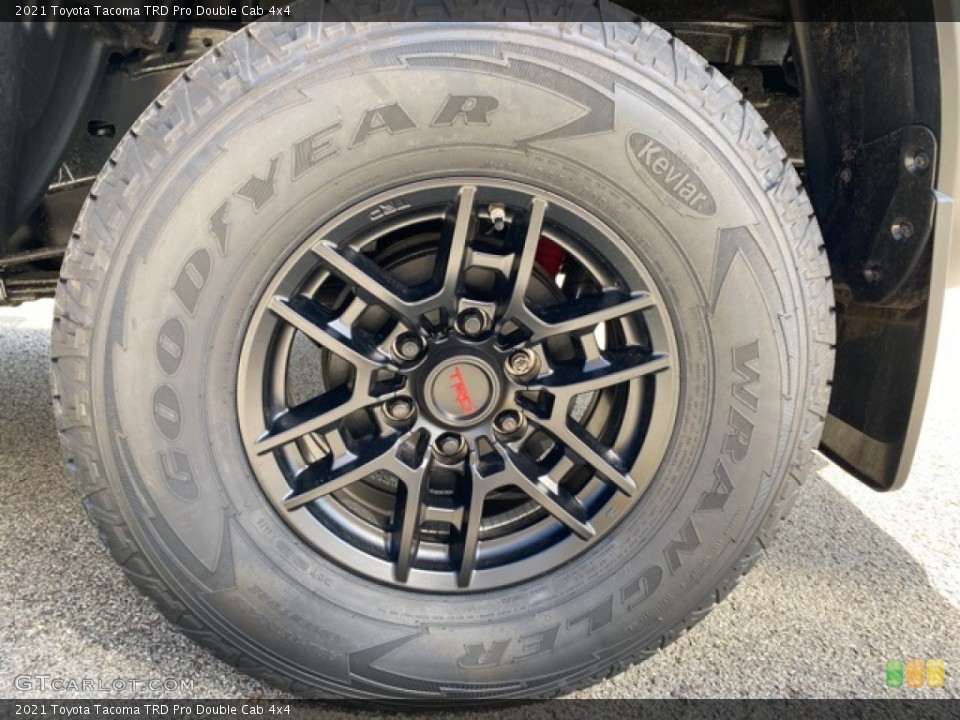 2021 Toyota Tacoma TRD Pro Double Cab 4x4 Wheel and Tire Photo #141408455