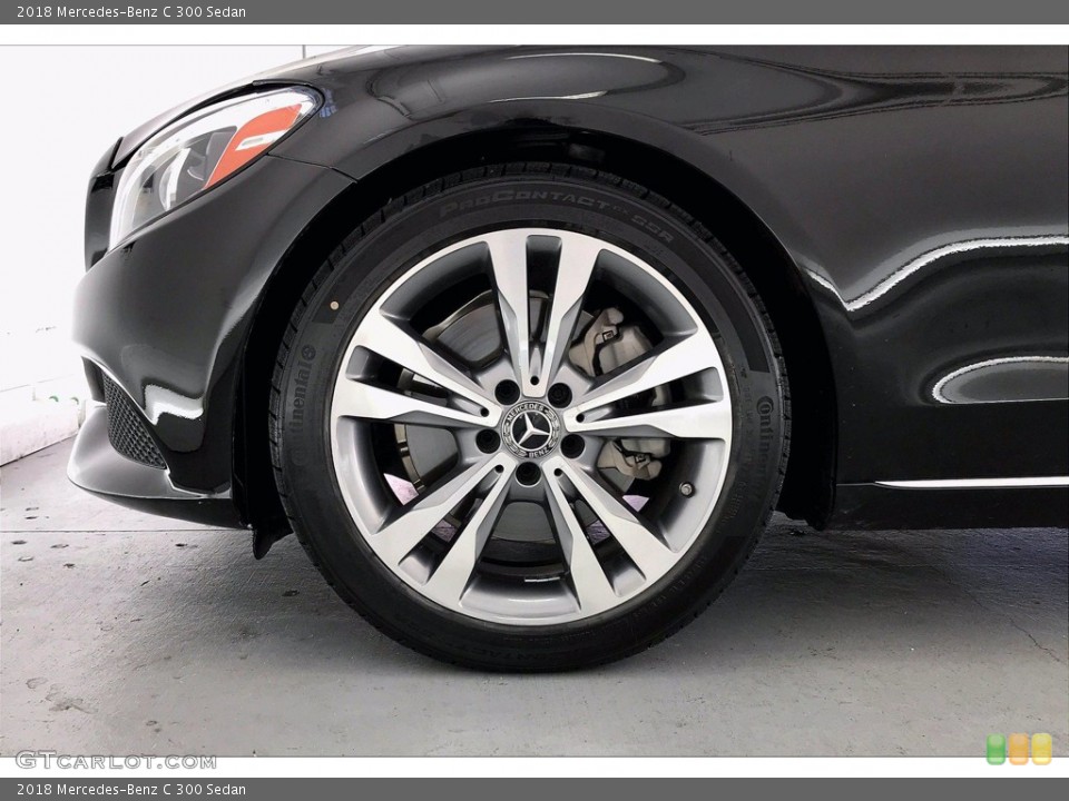 2018 Mercedes-Benz C 300 Sedan Wheel and Tire Photo #141424899