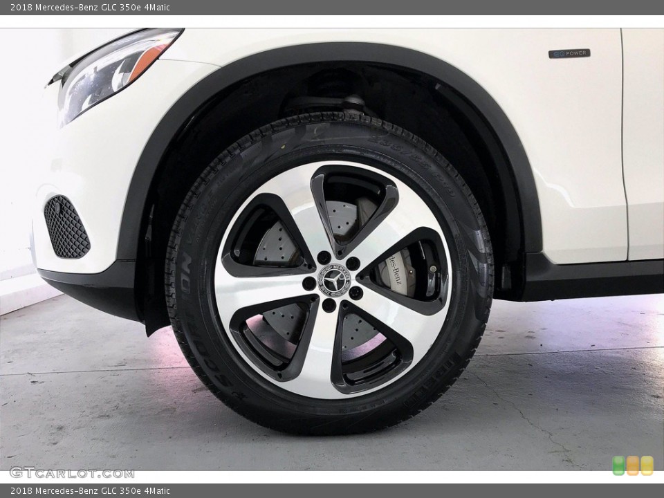 2018 Mercedes-Benz GLC 350e 4Matic Wheel and Tire Photo #141427195