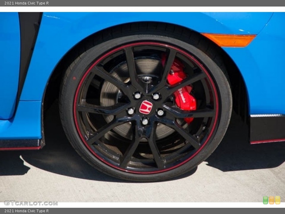 2021 Honda Civic Type R Wheel and Tire Photo #141430585