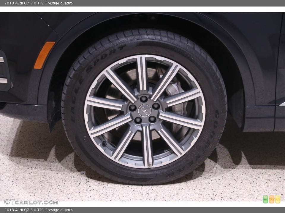 2018 Audi Q7 3.0 TFSI Prestige quattro Wheel and Tire Photo #141435724