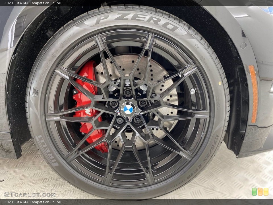 2021 BMW M4 Competition Coupe Wheel and Tire Photo #141445412