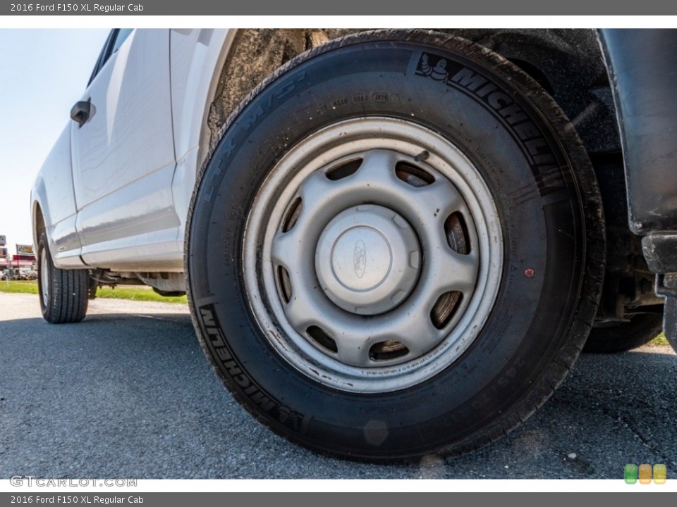 2016 Ford F150 XL Regular Cab Wheel and Tire Photo #141448195