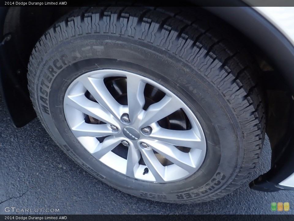 2014 Dodge Durango Limited AWD Wheel and Tire Photo #141453446