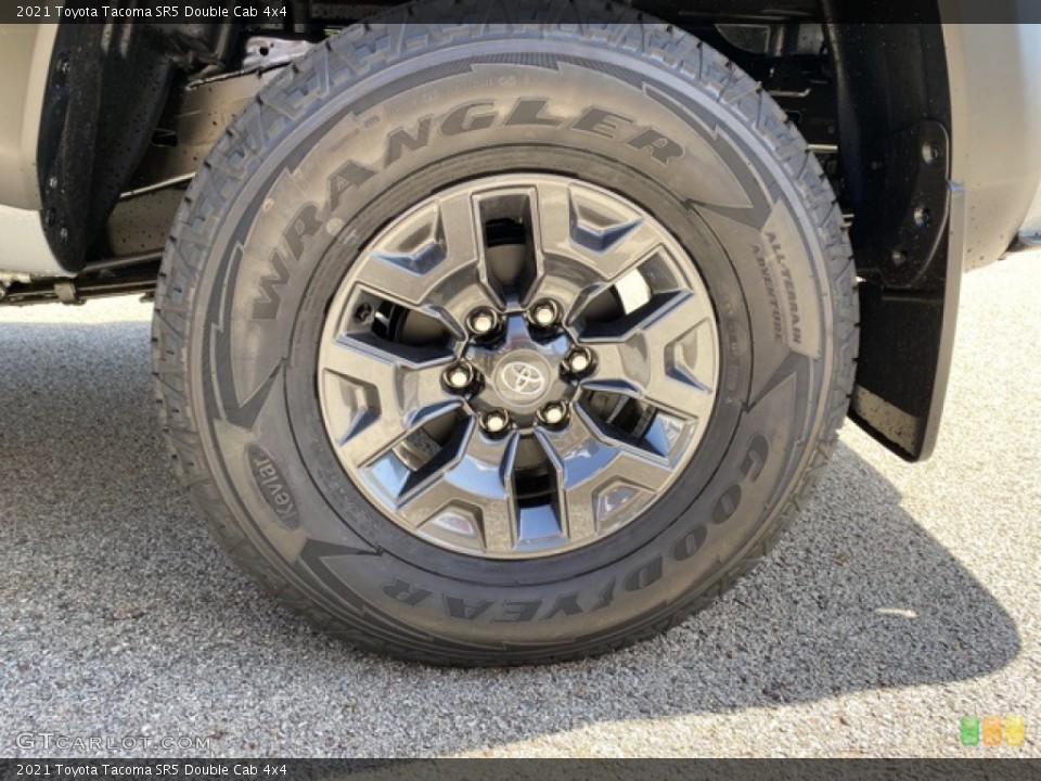 2021 Toyota Tacoma SR5 Double Cab 4x4 Wheel and Tire Photo #141456552