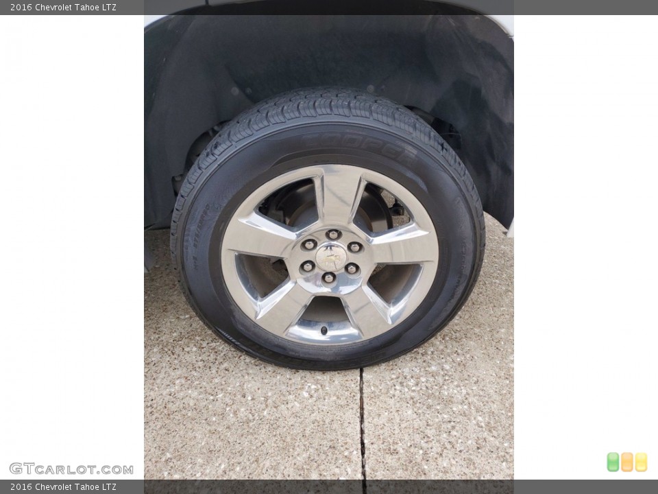2016 Chevrolet Tahoe LTZ Wheel and Tire Photo #141458711