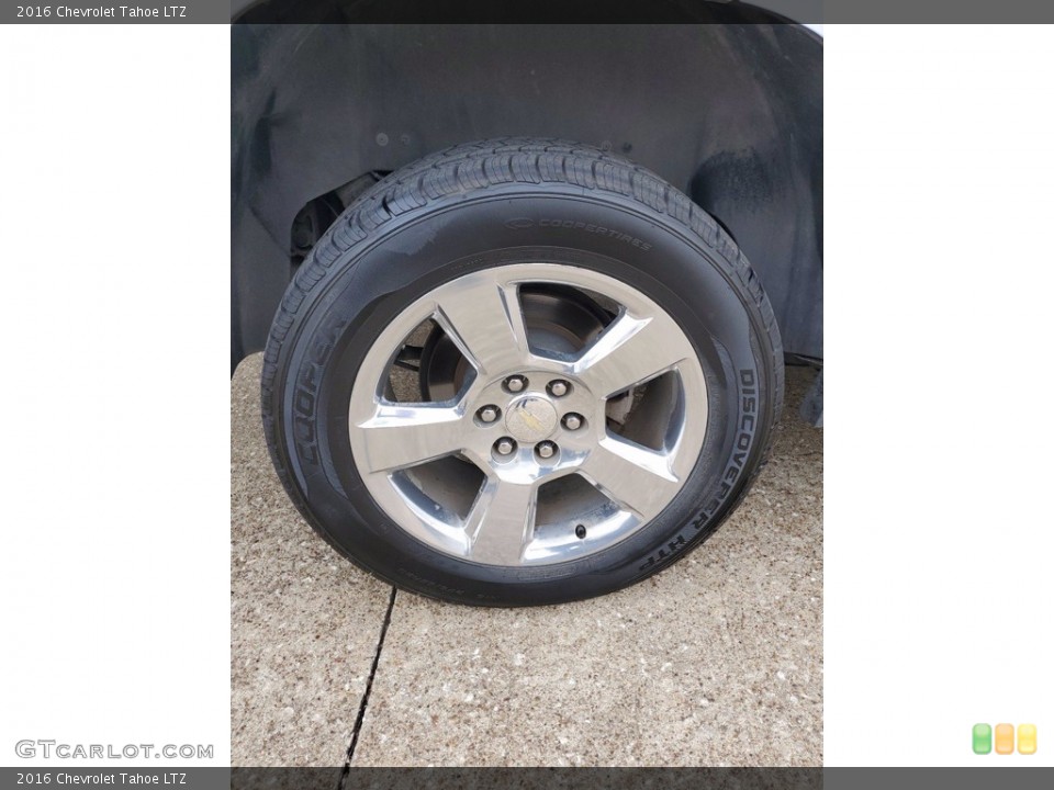 2016 Chevrolet Tahoe LTZ Wheel and Tire Photo #141458727
