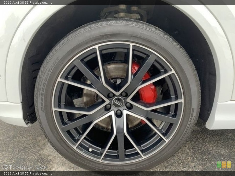 2019 Audi Q8 55 Prestige quattro Wheel and Tire Photo #141466220