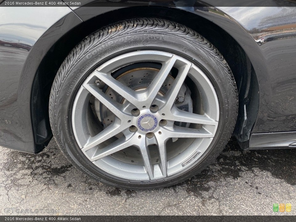 2016 Mercedes-Benz E 400 4Matic Sedan Wheel and Tire Photo #141471284