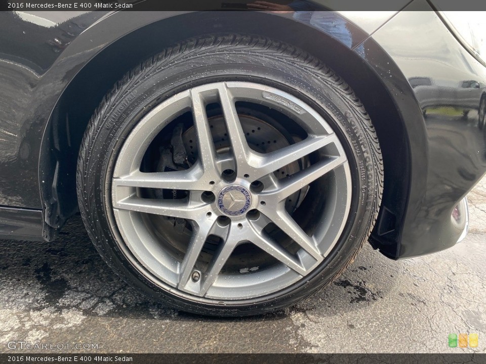 2016 Mercedes-Benz E 400 4Matic Sedan Wheel and Tire Photo #141471302