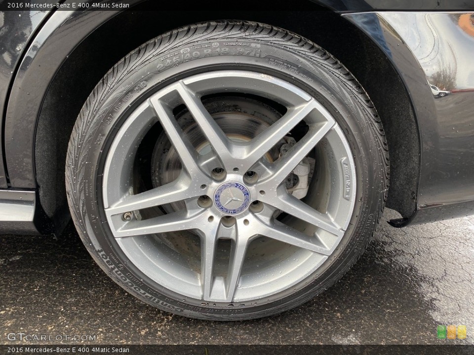 2016 Mercedes-Benz E 400 4Matic Sedan Wheel and Tire Photo #141471341