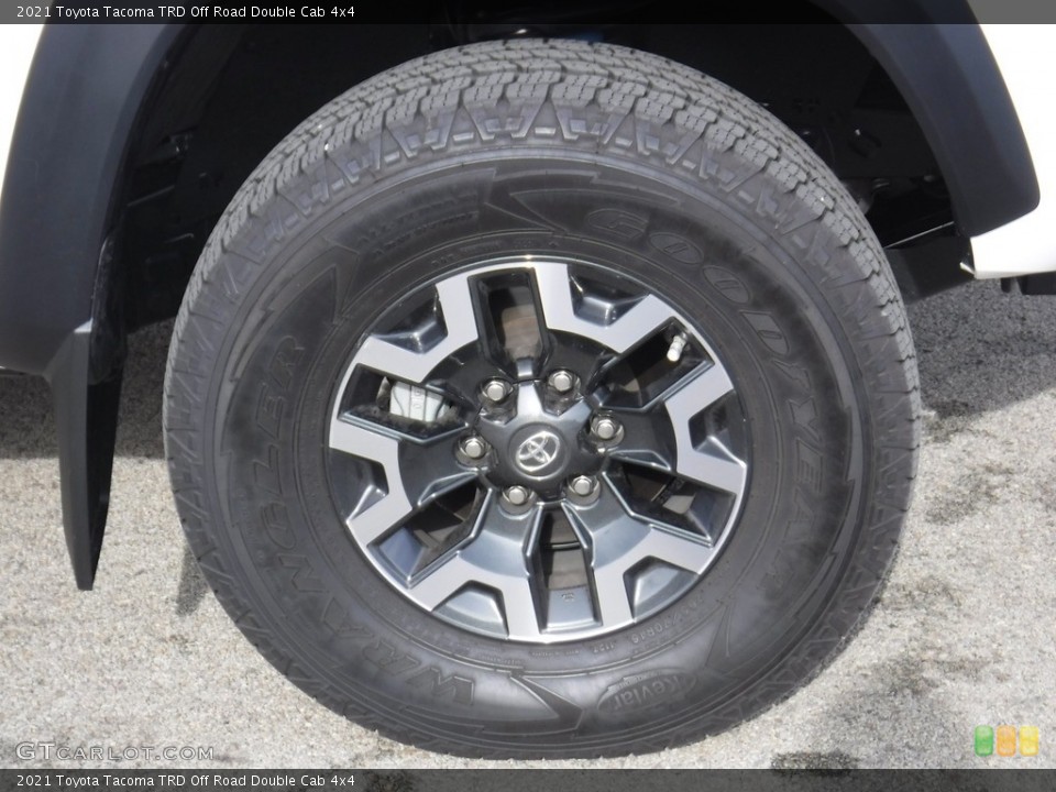 2021 Toyota Tacoma TRD Off Road Double Cab 4x4 Wheel and Tire Photo #141474995