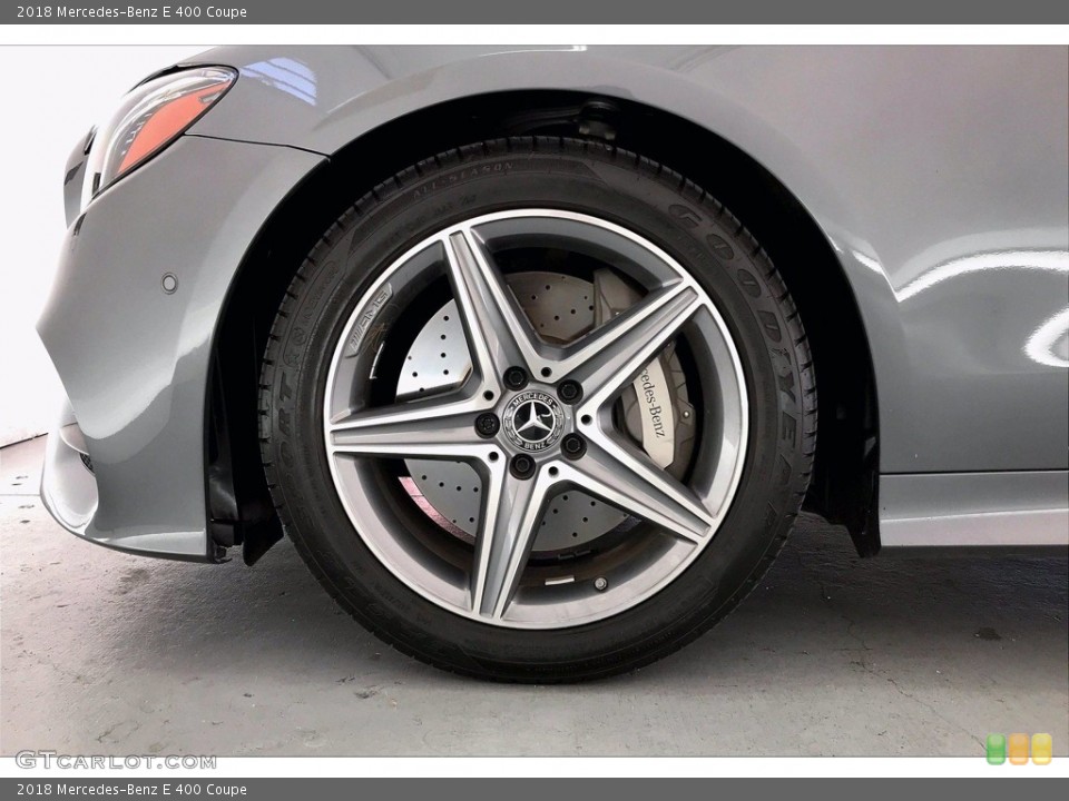 2018 Mercedes-Benz E 400 Coupe Wheel and Tire Photo #141494975
