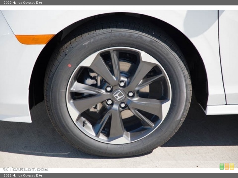 2022 Honda Odyssey Elite Wheel and Tire Photo #141500147
