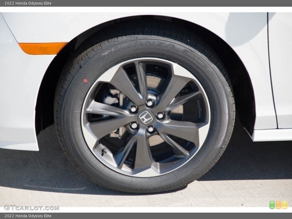2022 Honda Odyssey Elite Wheel and Tire Photo #141500147