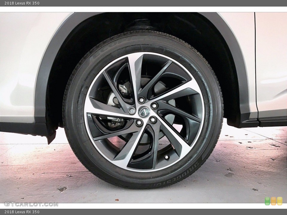 2018 Lexus RX 350 Wheel and Tire Photo #141509047
