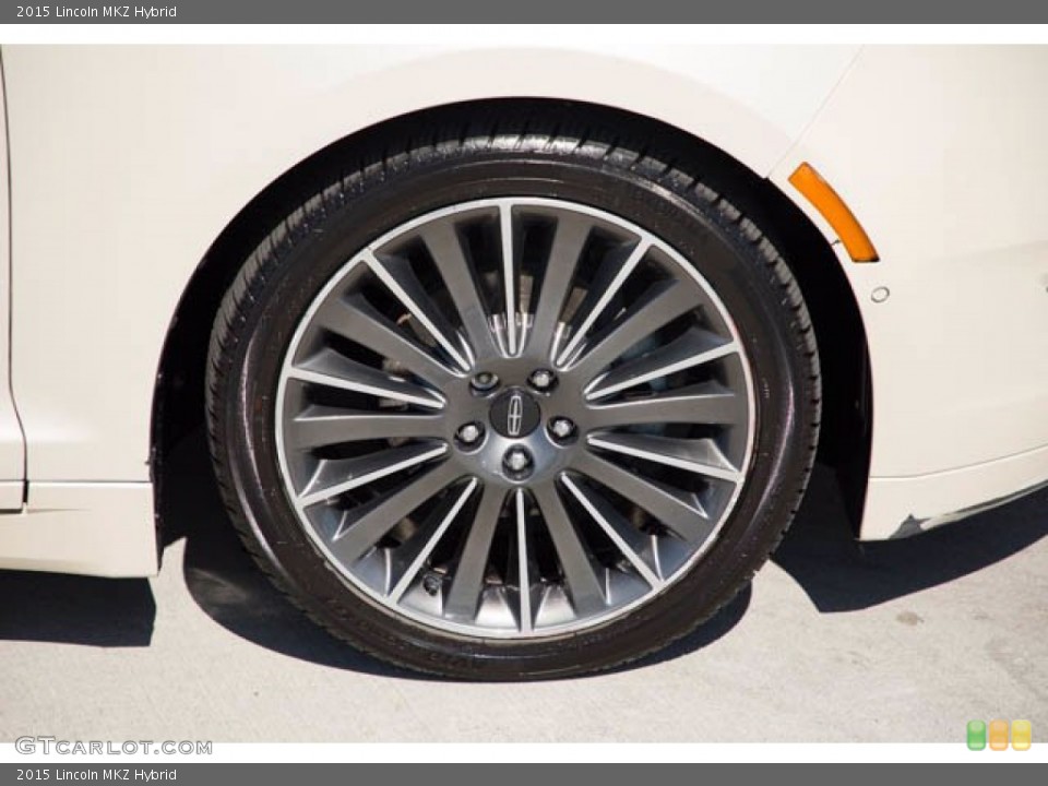2015 Lincoln MKZ Hybrid Wheel and Tire Photo #141510412