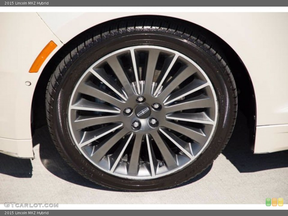 2015 Lincoln MKZ Hybrid Wheel and Tire Photo #141510448