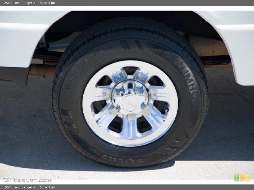 2008 Ford Ranger XLT SuperCab Wheel and Tire Photo #141511996