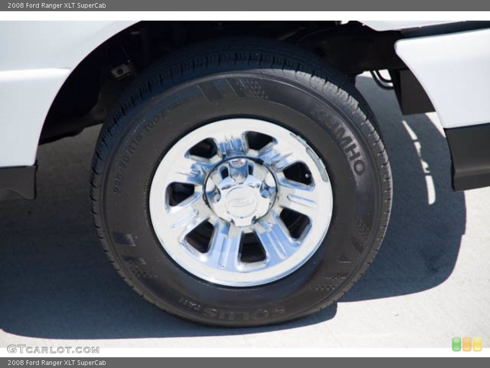 2008 Ford Ranger XLT SuperCab Wheel and Tire Photo #141512002