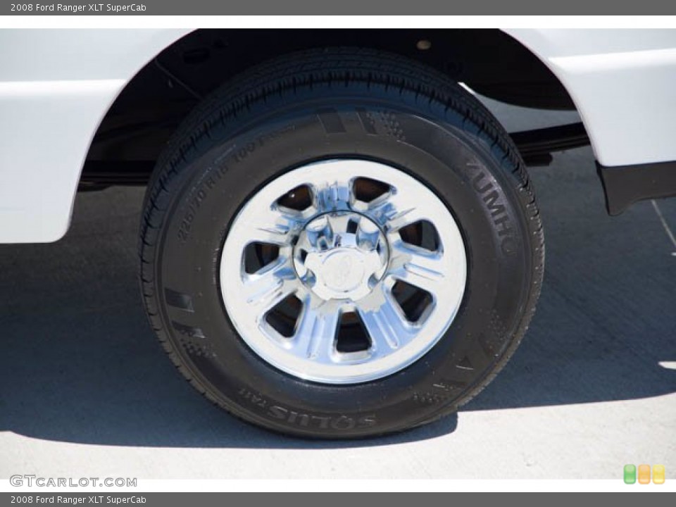 2008 Ford Ranger XLT SuperCab Wheel and Tire Photo #141512008