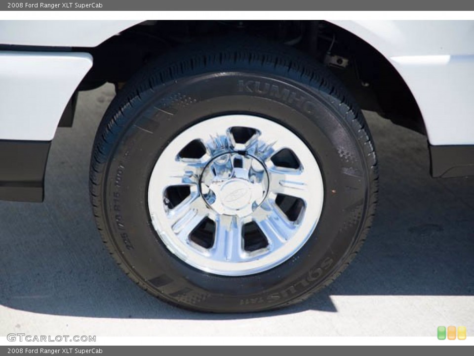 2008 Ford Ranger XLT SuperCab Wheel and Tire Photo #141512014