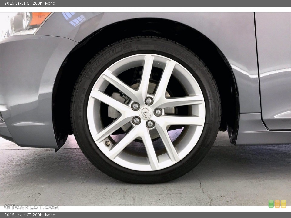 2016 Lexus CT 200h Hybrid Wheel and Tire Photo #141550470