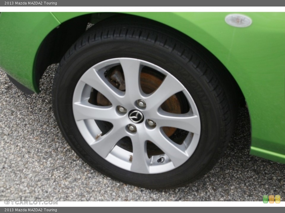 2013 Mazda MAZDA2 Touring Wheel and Tire Photo #141556335