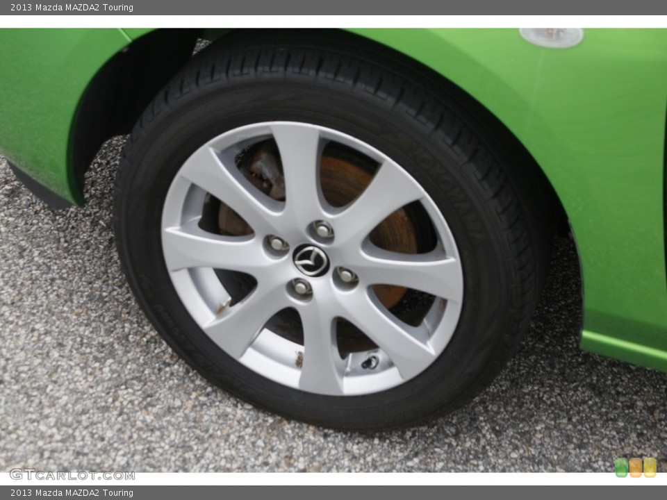 2013 Mazda MAZDA2 Touring Wheel and Tire Photo #141556356