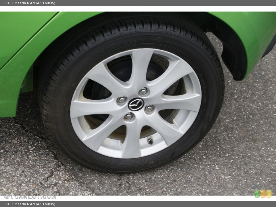 2013 Mazda MAZDA2 Touring Wheel and Tire Photo #141556376