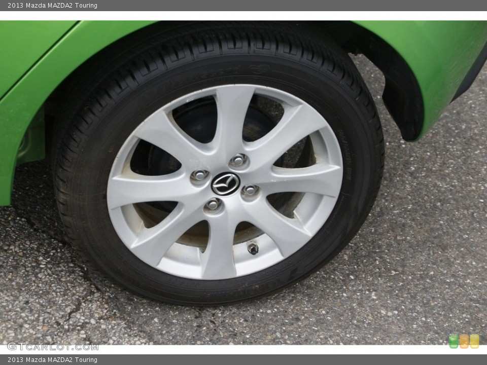 2013 Mazda MAZDA2 Touring Wheel and Tire Photo #141556392
