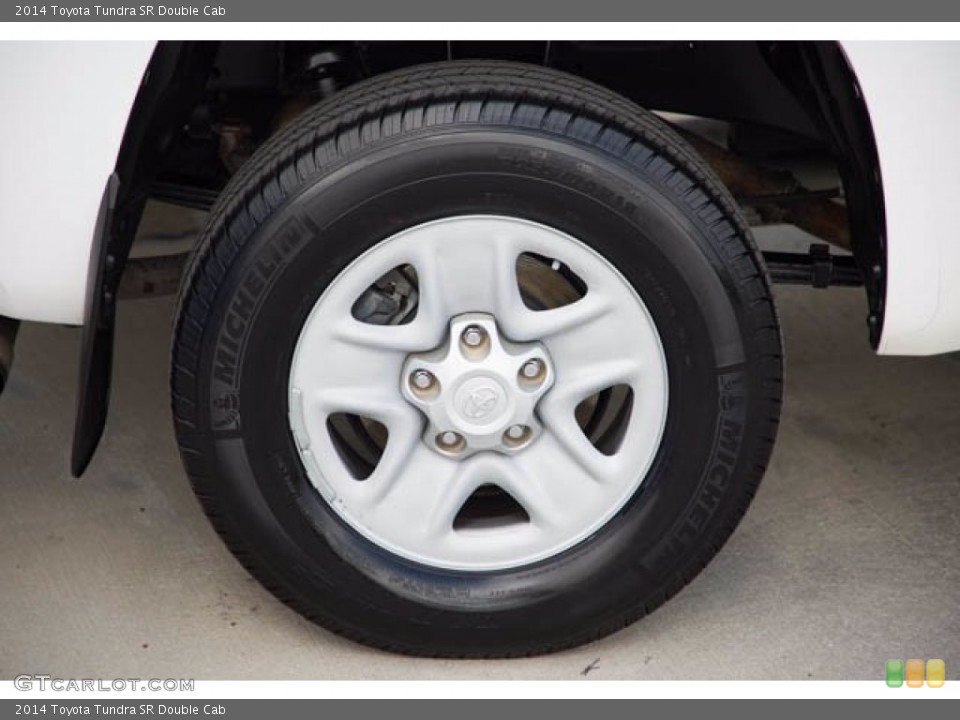 2014 Toyota Tundra SR Double Cab Wheel and Tire Photo #141568355
