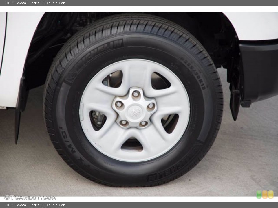 2014 Toyota Tundra SR Double Cab Wheel and Tire Photo #141568373