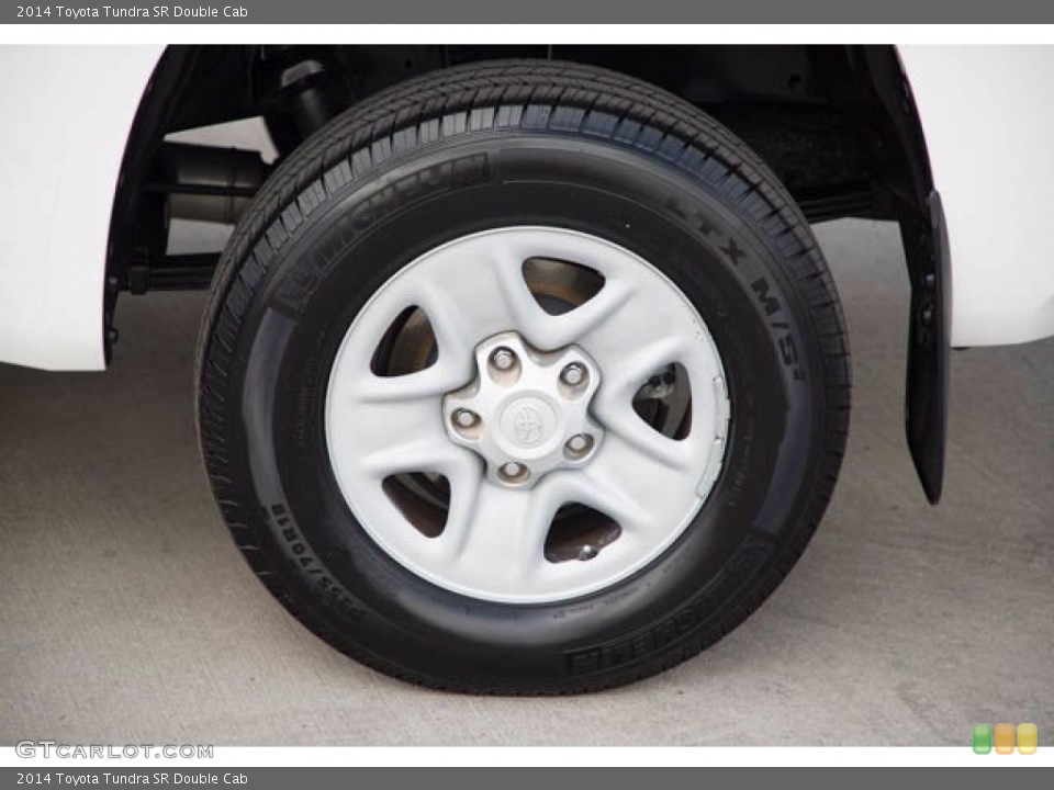 2014 Toyota Tundra SR Double Cab Wheel and Tire Photo #141568400