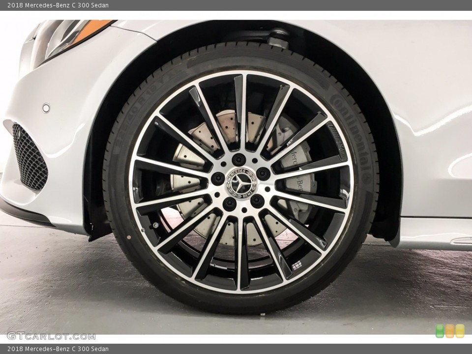 2018 Mercedes-Benz C 300 Sedan Wheel and Tire Photo #141571550