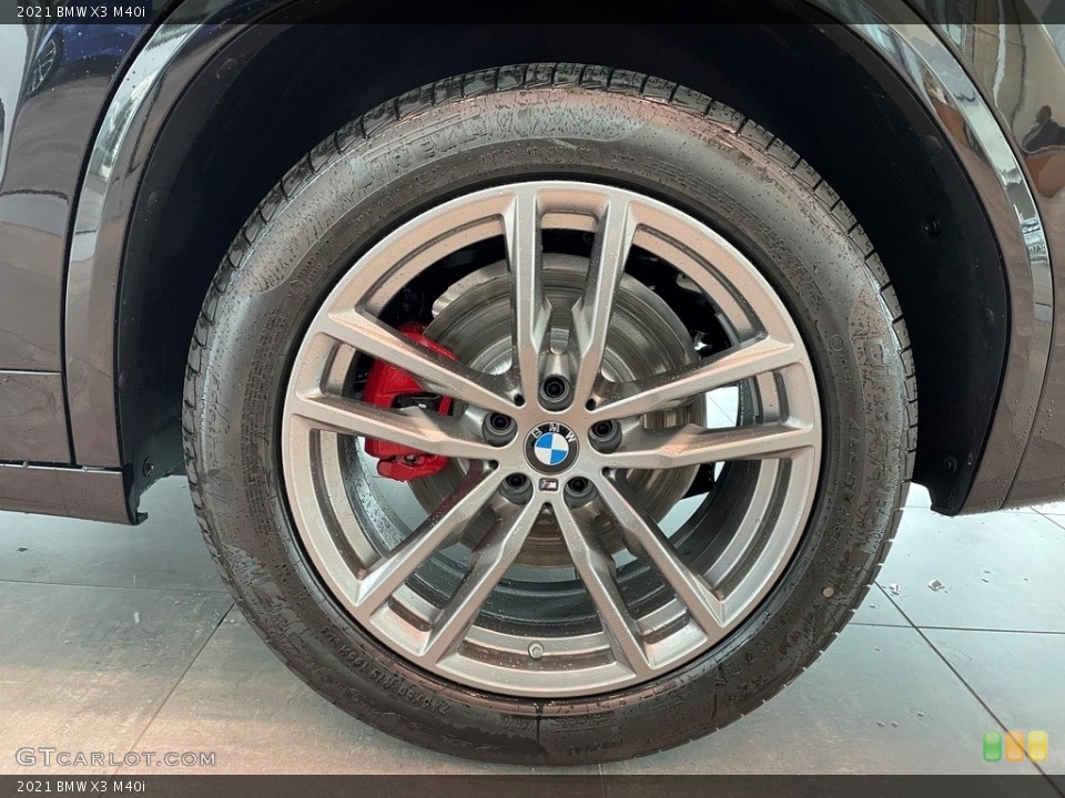 2021 BMW X3 M40i Wheel and Tire Photo #141591024
