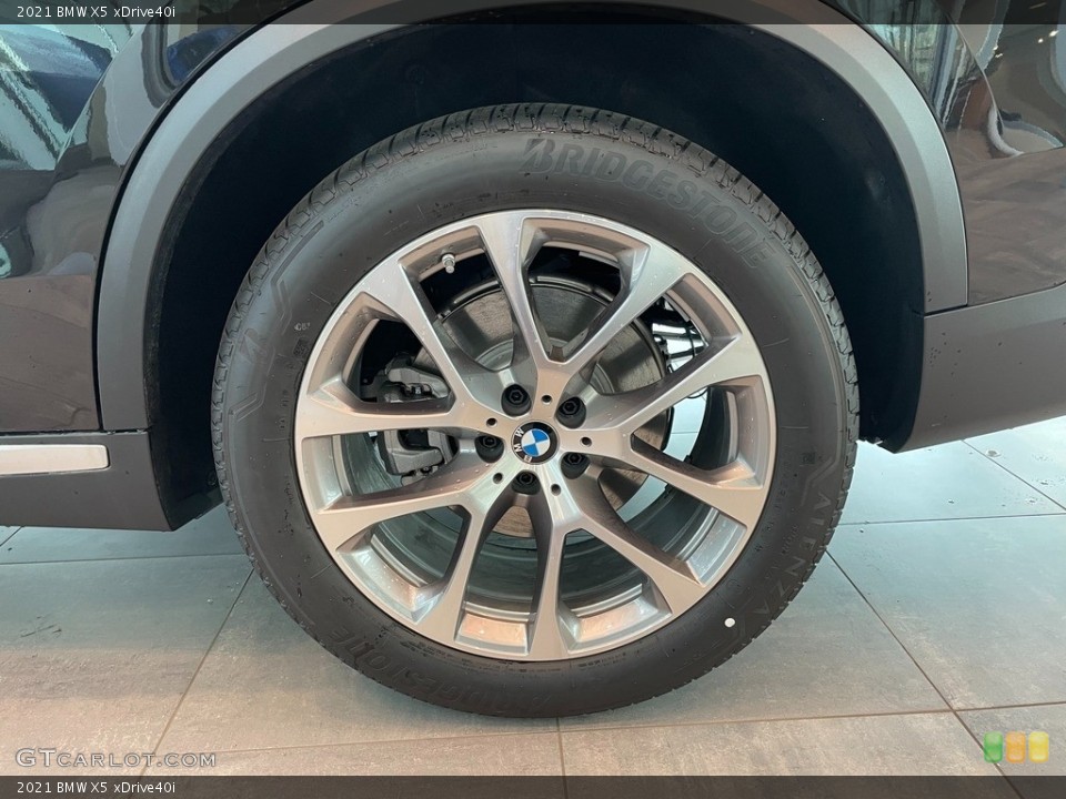 2021 BMW X5 xDrive40i Wheel and Tire Photo #141591063