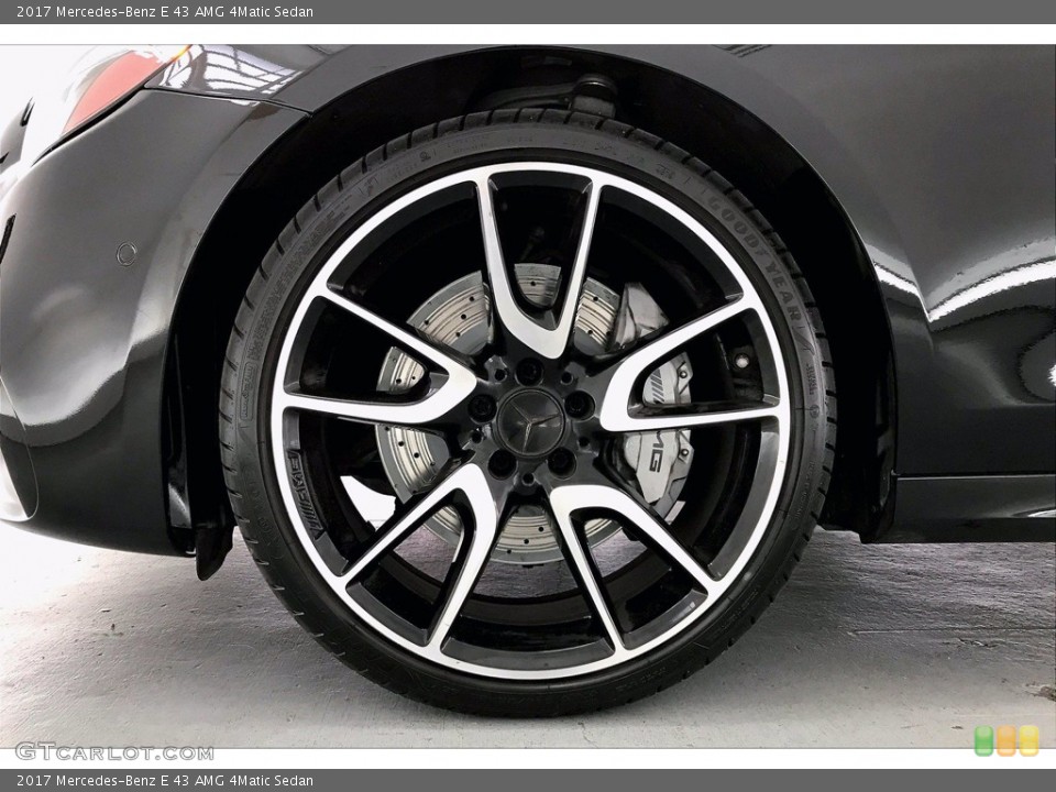2017 Mercedes-Benz E 43 AMG 4Matic Sedan Wheel and Tire Photo #141606648