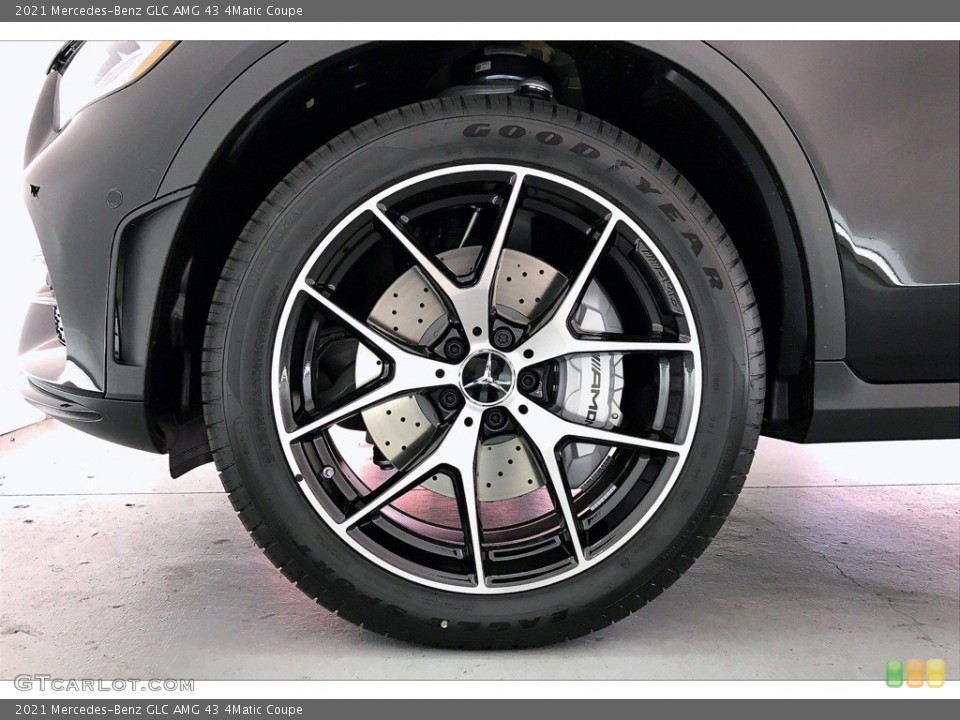 2021 Mercedes-Benz GLC AMG 43 4Matic Coupe Wheel and Tire Photo #141608511