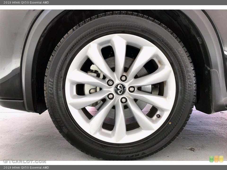 2019 Infiniti QX50 Essential AWD Wheel and Tire Photo #141619685