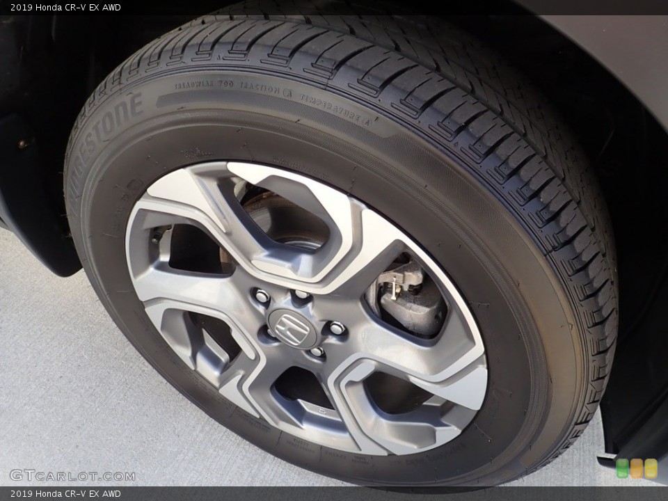 2019 Honda CR-V EX AWD Wheel and Tire Photo #141625563