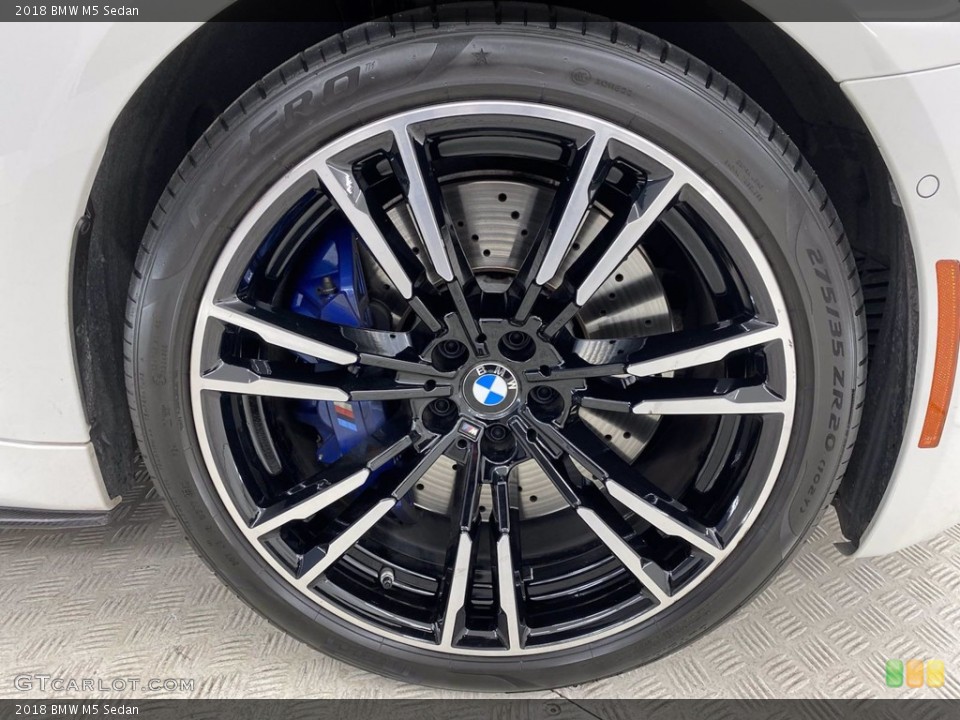 2018 BMW M5 Sedan Wheel and Tire Photo #141634290